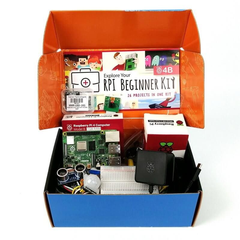 Raspberry Pi 4 Model B 2gb Beginner Kit 4023